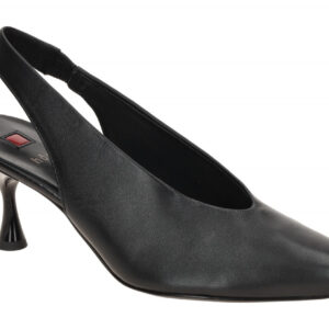 H?gl 6120 0100 Schwarz Sling Pumps Damen Echtleder Absatz 6,5cm