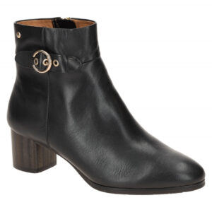 Pikolinos W1Z-8588 Damen Stiefeletten Schwarz CALAFAT bequem 4cm Blockabsatz