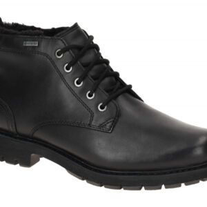 Clarks 26178661 7 Batcombe Mix GTX Herren Winterstiefel Schwarz wasserdicht