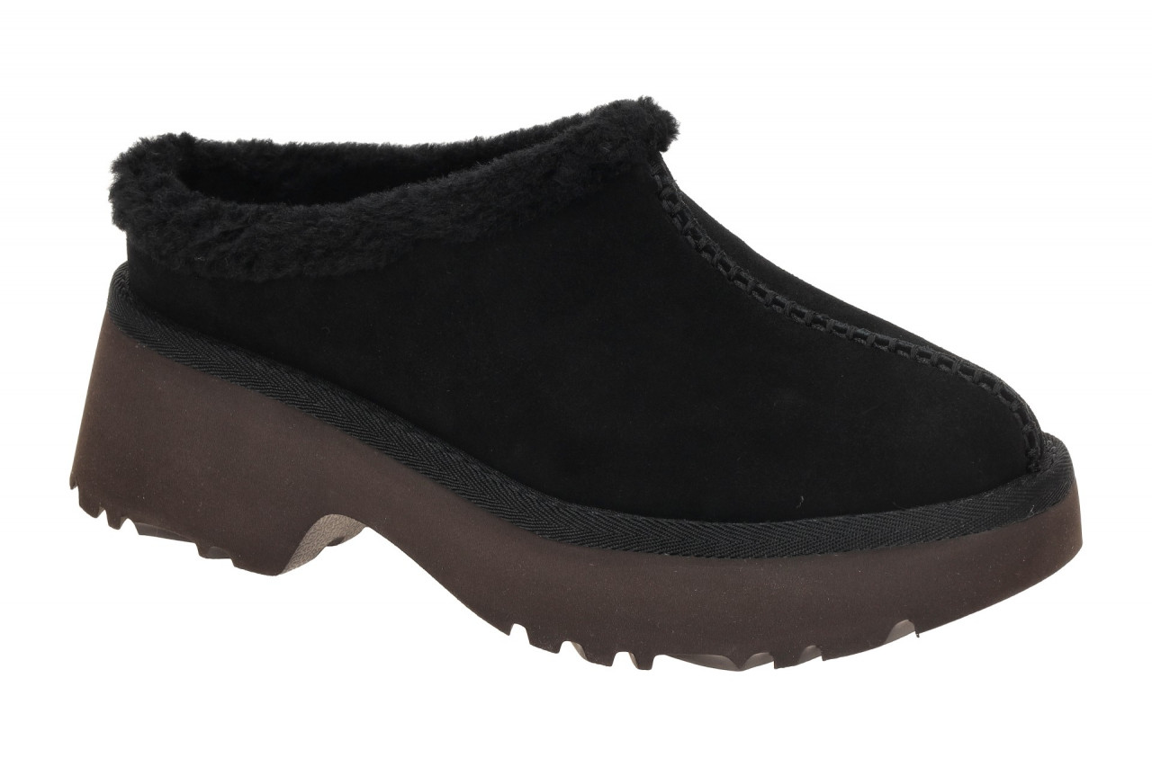 UGG 1162510 BLK Damen Pantoletten Schwarz Warmfutter Plateau Blockabsatz 1 UGG 1162510 BLK Damen Pantoletten Schwarz Warmfutter Plateau Blockabsatz