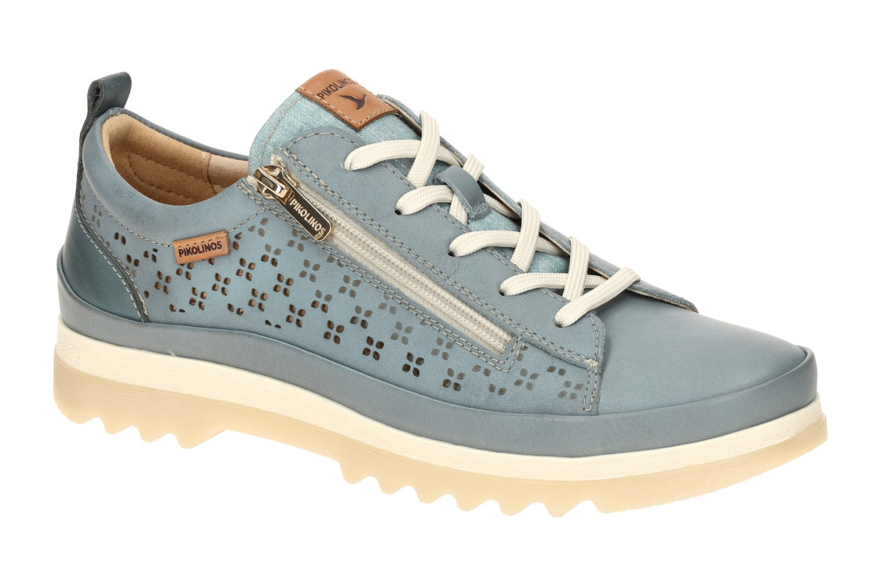 Pikolinos W3W-6841C1 VIGO Damenhalbschuhe denim blau bequem mit arch support 1 Pikolinos W3W-6841C1 VIGO Damenhalbschuhe denim blau bequem mit arch support