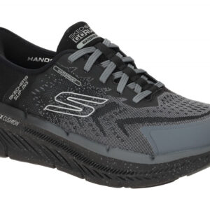 Skechers 220527 BBK Herren Sneakers Grau-Schwarz Air Cooled Memory Foam