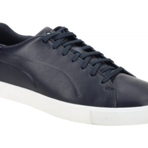Puma 376982 03 FUSION CLASSIC Herren Sneakers navy blazer Echtleder Textil Fu...