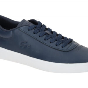 Lacoste SMA0065 Court Sneakers Navy/White Echtleder Herrenschuhe
