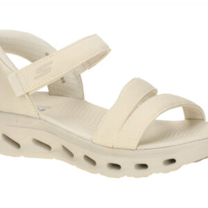 Skechers 141269 NAT Go Walk Glide Step 2.0 Sandal - Ella Damen Sandale Beige