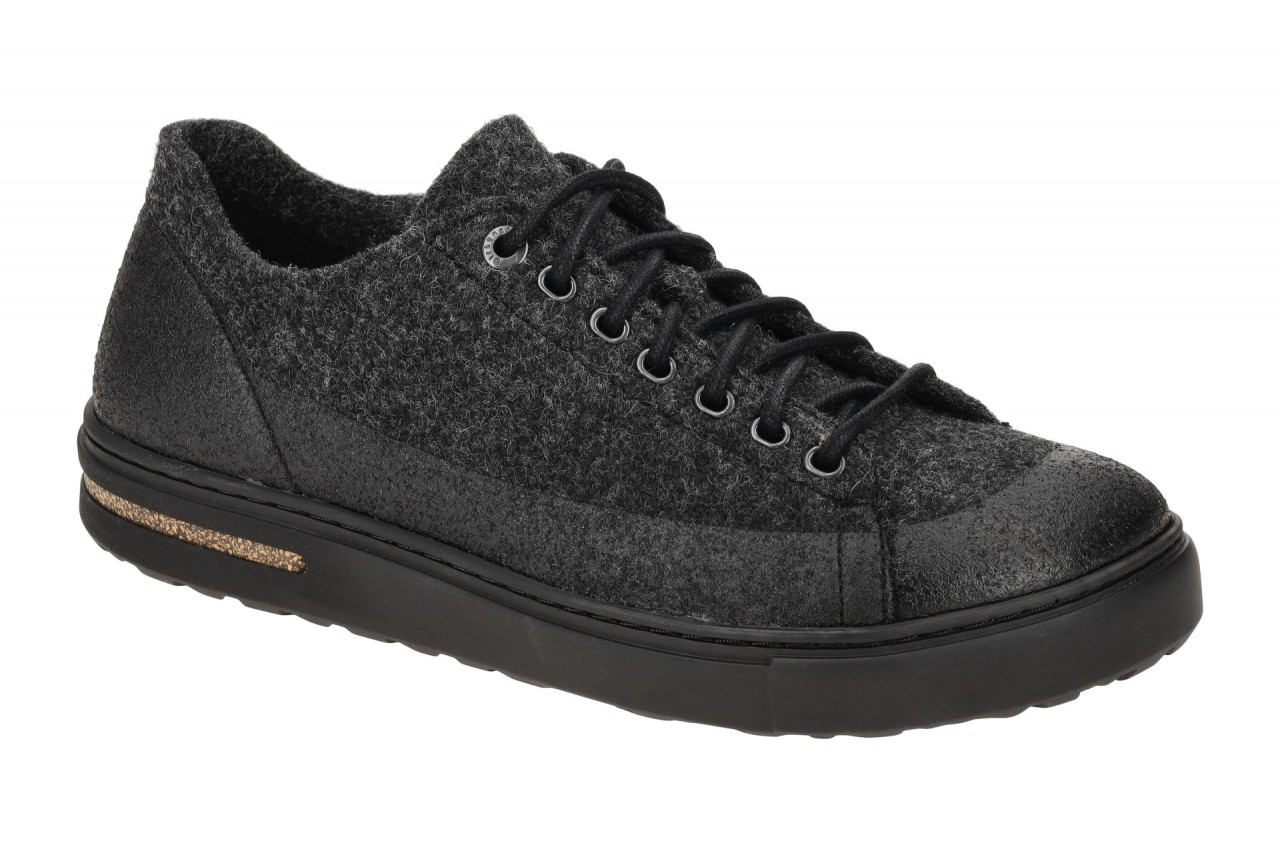 Birkenstock 1025801 BS Bend Schwarz Textil Schn?rschuhe anatomisches Fu?bett 1 Birkenstock 1025801 BS Bend Schwarz Textil Schn?rschuhe anatomisches Fu?bett