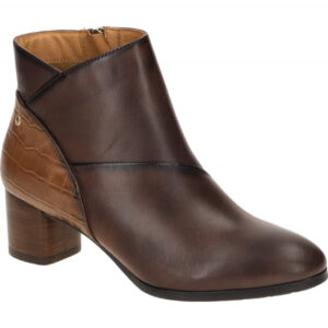 Pikolinos W1Z-8575C1 caoba Damen Stiefeletten CALAFAT Braun Glattleder rund 4...