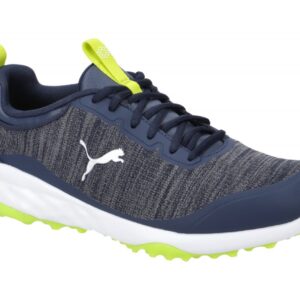 Puma 377041 02 FUSION PRO Herren Sneaker blau/grau/wei?/neon gelb