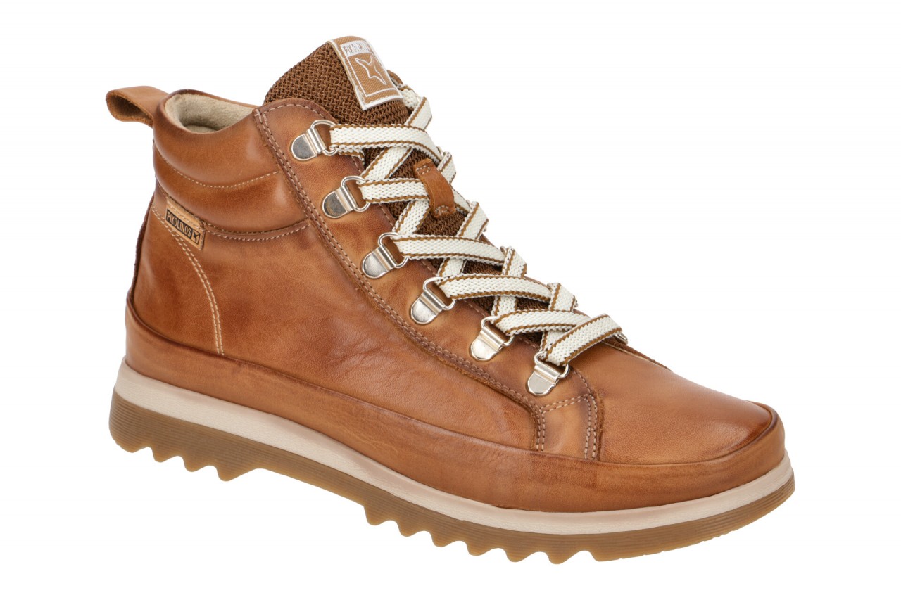 Pikolinos W3W-8564 VIGO Damen Stiefeletten Braun brandy Sportliche Mid-Sneakers 1 Pikolinos W3W-8564 VIGO Damen Stiefeletten Braun brandy Sportliche Mid-Sneakers