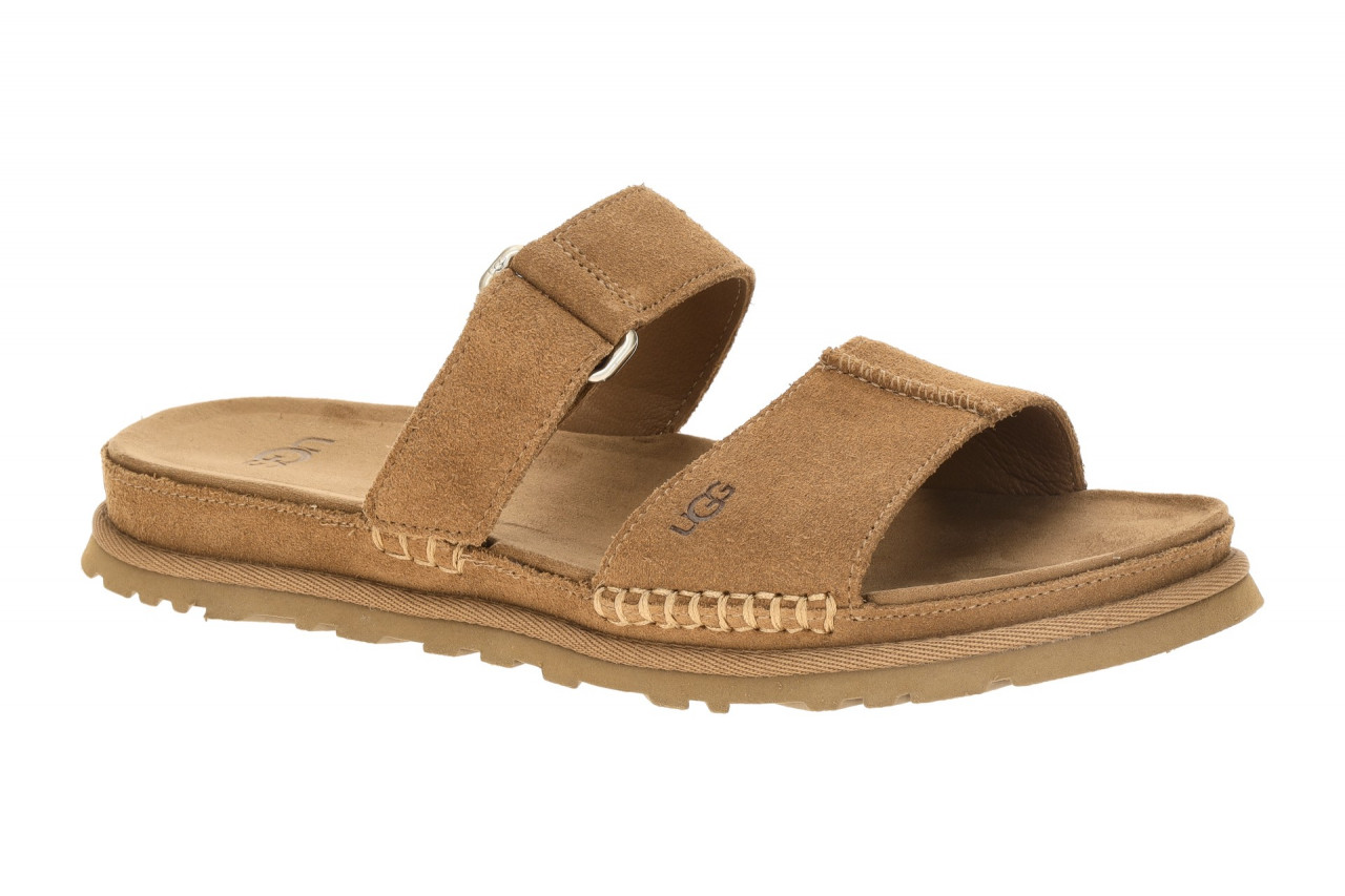 UGG Damen Pantoletten 1178590 CHE GoldenGaze Slide in Braun - Chestnut 1 UGG Damen Pantoletten 1178590 CHE GoldenGaze Slide in Braun - Chestnut