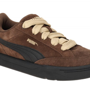 Puma 401606 02 Herren Sneakers Braun/Schwarz Echtleder mit Textil Innenfutter