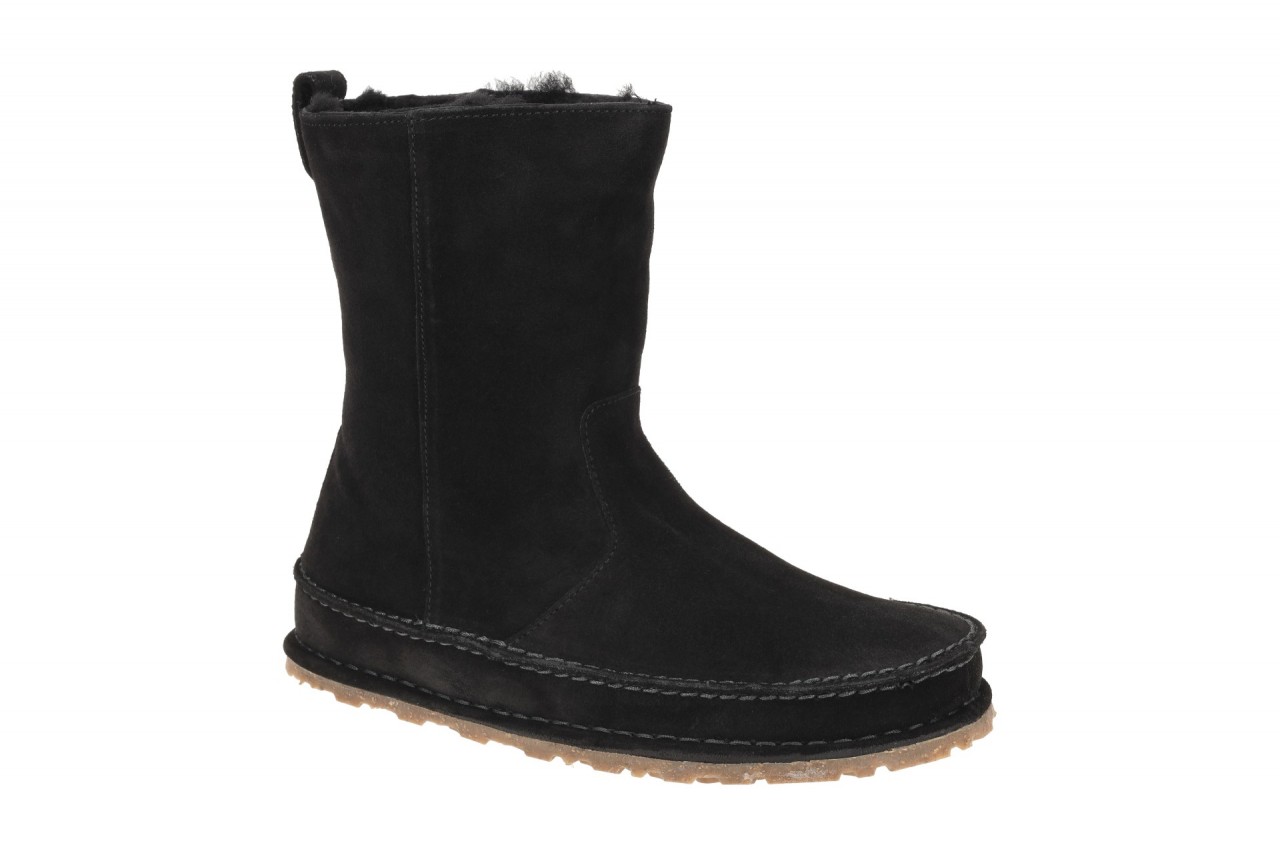 Birkenstock Damenstiefel 1023637 BS Lahti Schwarz Winterstiefel Fell Warmfutter 1 Birkenstock Damenstiefel 1023637 BS Lahti Schwarz Winterstiefel Fell Warmfutter