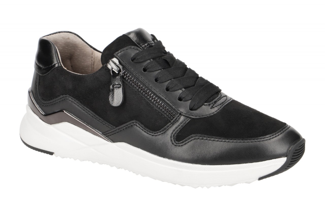 Gabor 53.480 - Damen Halbschuhe Schwarz mit weichem Innenfutter 1 Gabor 53.480 - Damen Halbschuhe Schwarz mit weichem Innenfutter