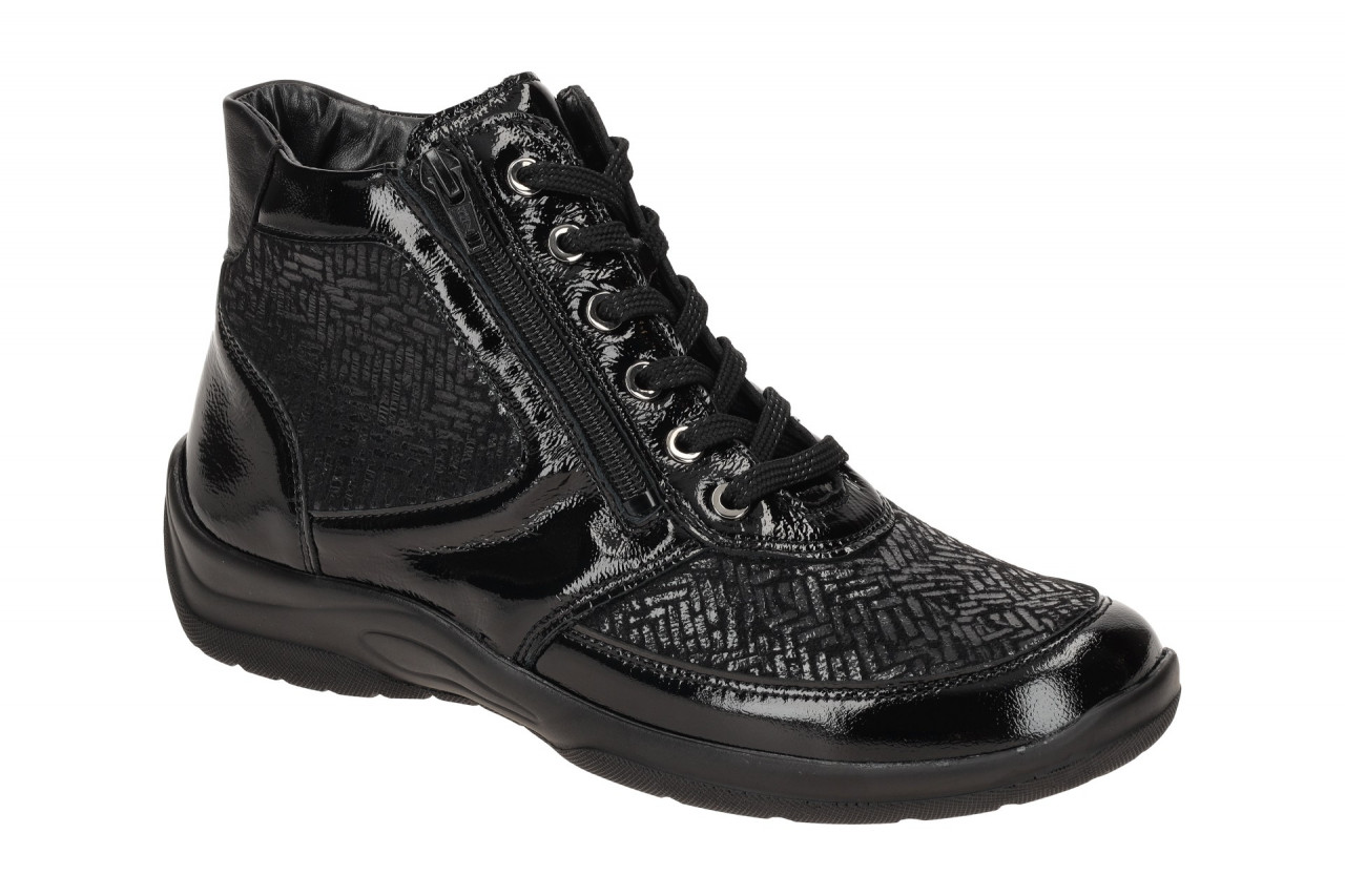 Waldl?ufer 312H82 Damen Stiefeletten Schwarz - bequeme OrthoTritt Schuhe 1 Waldl?ufer 312H82 Damen Stiefeletten Schwarz - bequeme OrthoTritt Schuhe