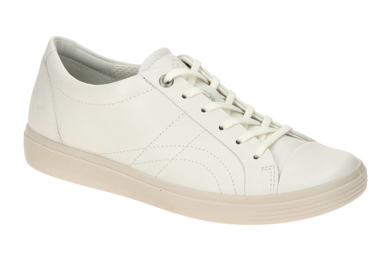 Ecco 21861301007 Classic Sneaker Women`s white - Echtleder, bequem & flexibel 1 Ecco 21861301007 Classic Sneaker Women`s white - Echtleder, bequem & flexibel