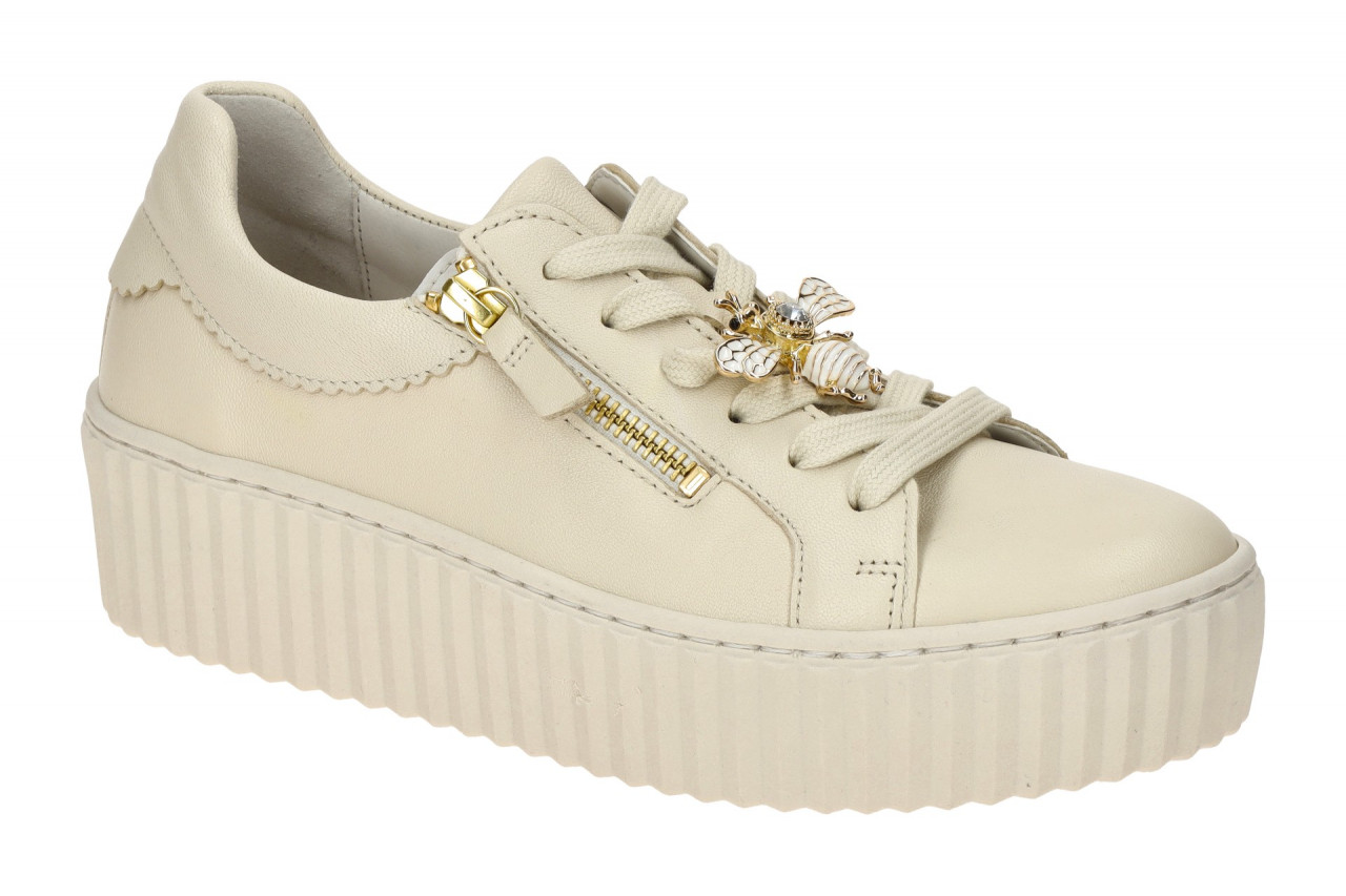 Gabor 63.201.22 Damen Sneaker Beige Panna Gold - Best Fitting Echtleder Komfo... 1 Gabor 63.201.22 Damen Sneaker Beige Panna Gold - Best Fitting Echtleder Komfo...