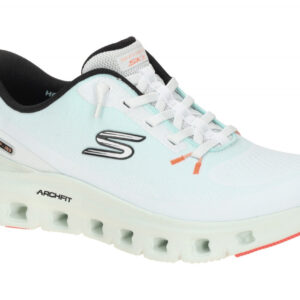 Skechers 150730 LBMT Halbschuhe Damen Sneaker light blue/multi Glide Step Tec...