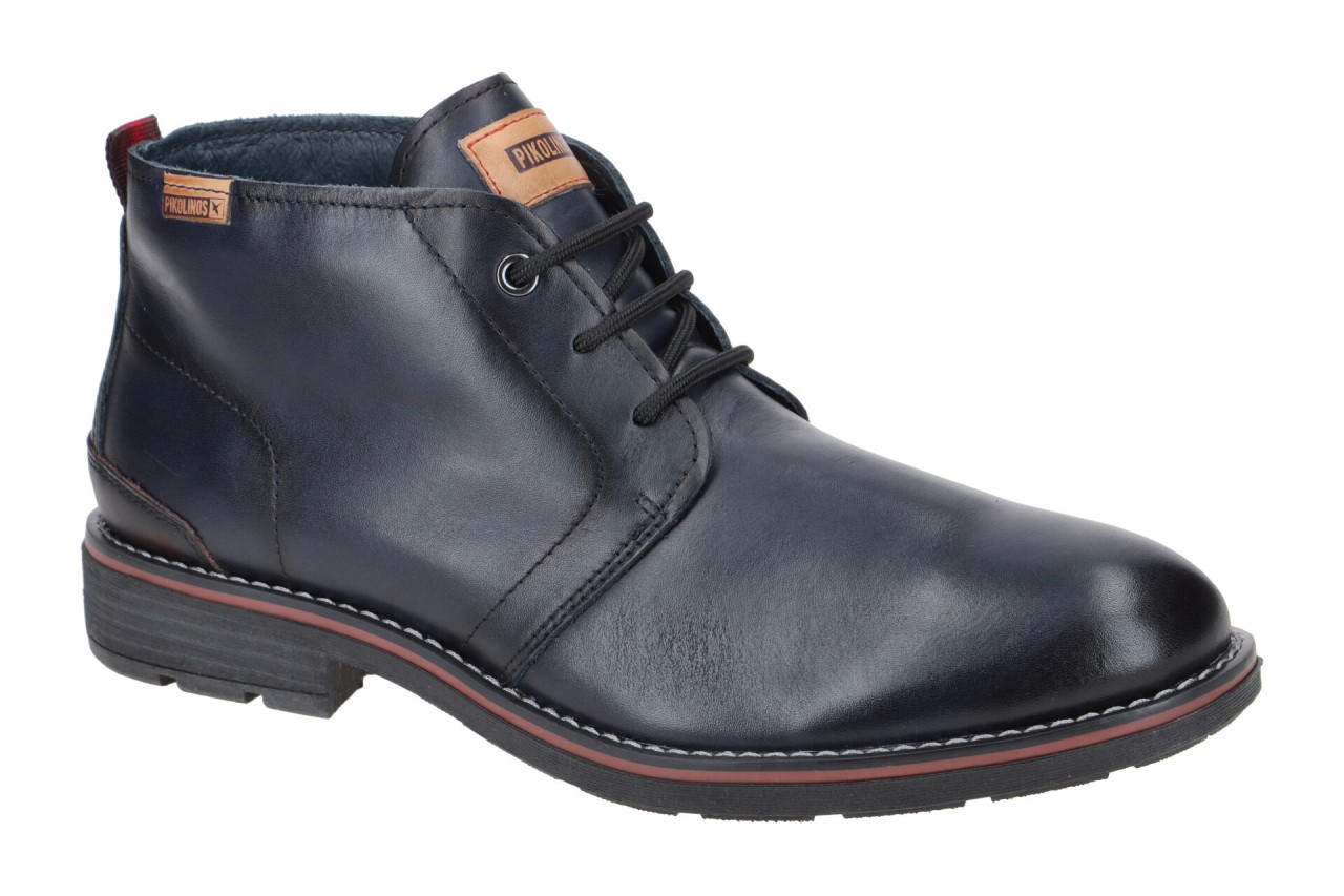 Pikolinos M2M-8027 space Herren Stiefelette YORK Dunkelblau Glattleder 1 Pikolinos M2M-8027 space Herren Stiefelette YORK Dunkelblau Glattleder
