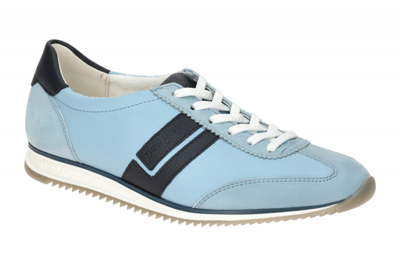 Paul Green Damen Sneaker 5453-04 Sky Blau Echtleder Nubuk Classic Halbschuhe 1 Paul Green Damen Sneaker 5453-04 Sky Blau Echtleder Nubuk Classic Halbschuhe
