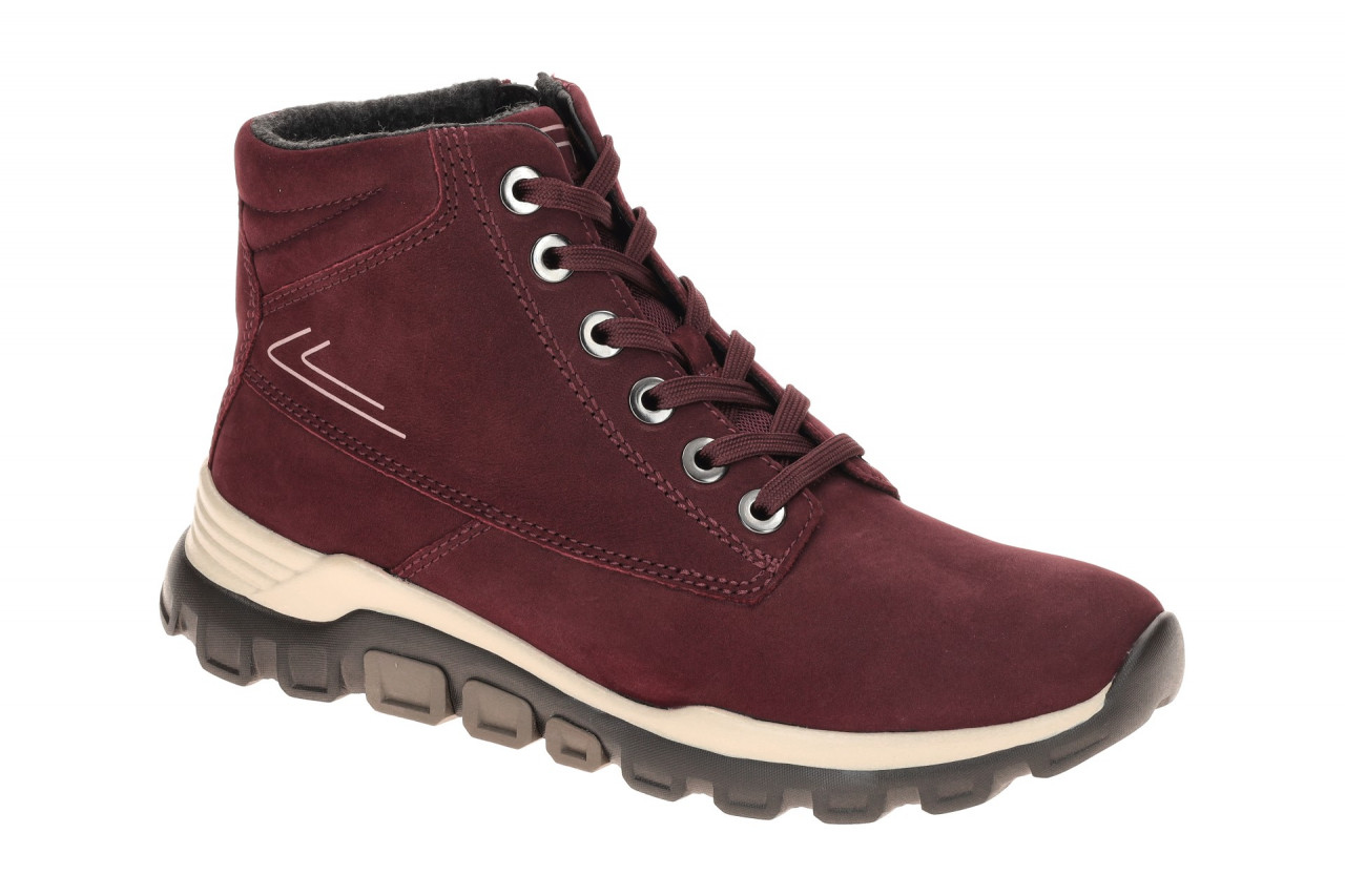 Gabor 76.826.48 Damen Stiefeletten Rot Vino Bequeme Mid-Sneaker Keilabsatz 1 Gabor 76.826.48 Damen Stiefeletten Rot Vino Bequeme Mid-Sneaker Keilabsatz