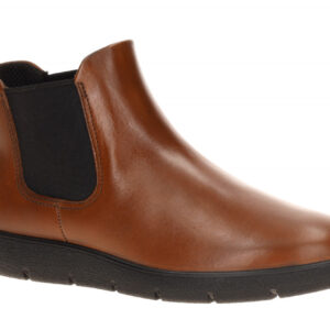 Ecco 239313 BELLA 2 Chelsea Boot Damen Stiefeletten Braun Mink PU Keilabsatz