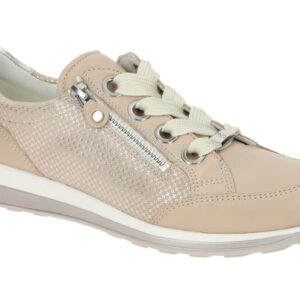 ara 12-44587 58 OSAKA-HIGHSOFT Damen Halbschuhe Beige/Silber/Wei? Extra Weit ...