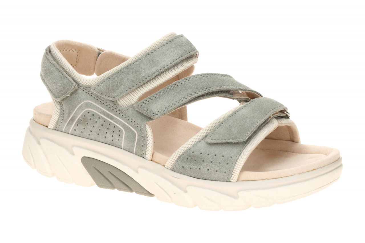 Gabor 86.839.33 ROLLINGSOFT Damen Sandale gr?n pino Keilabsatz Klettverschluss 1 Gabor 86.839.33 ROLLINGSOFT Damen Sandale gr?n pino Keilabsatz Klettverschluss
