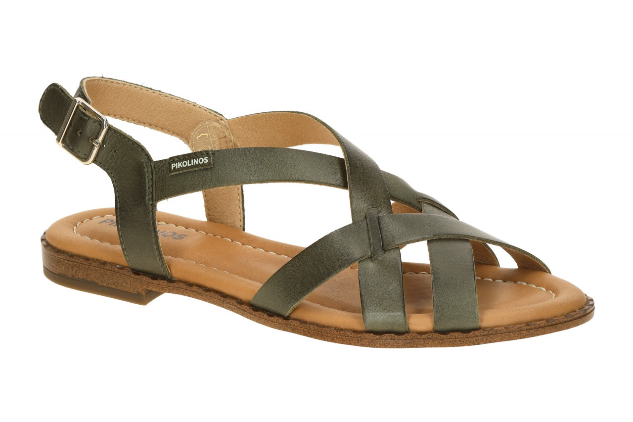 Pikolinos Damen Sandalette W0X-0556ST pickle Gr?n Riemchen Sandalen ALGAR 1cm... 1 Pikolinos Damen Sandalette W0X-0556ST pickle Gr?n Riemchen Sandalen ALGAR 1cm...