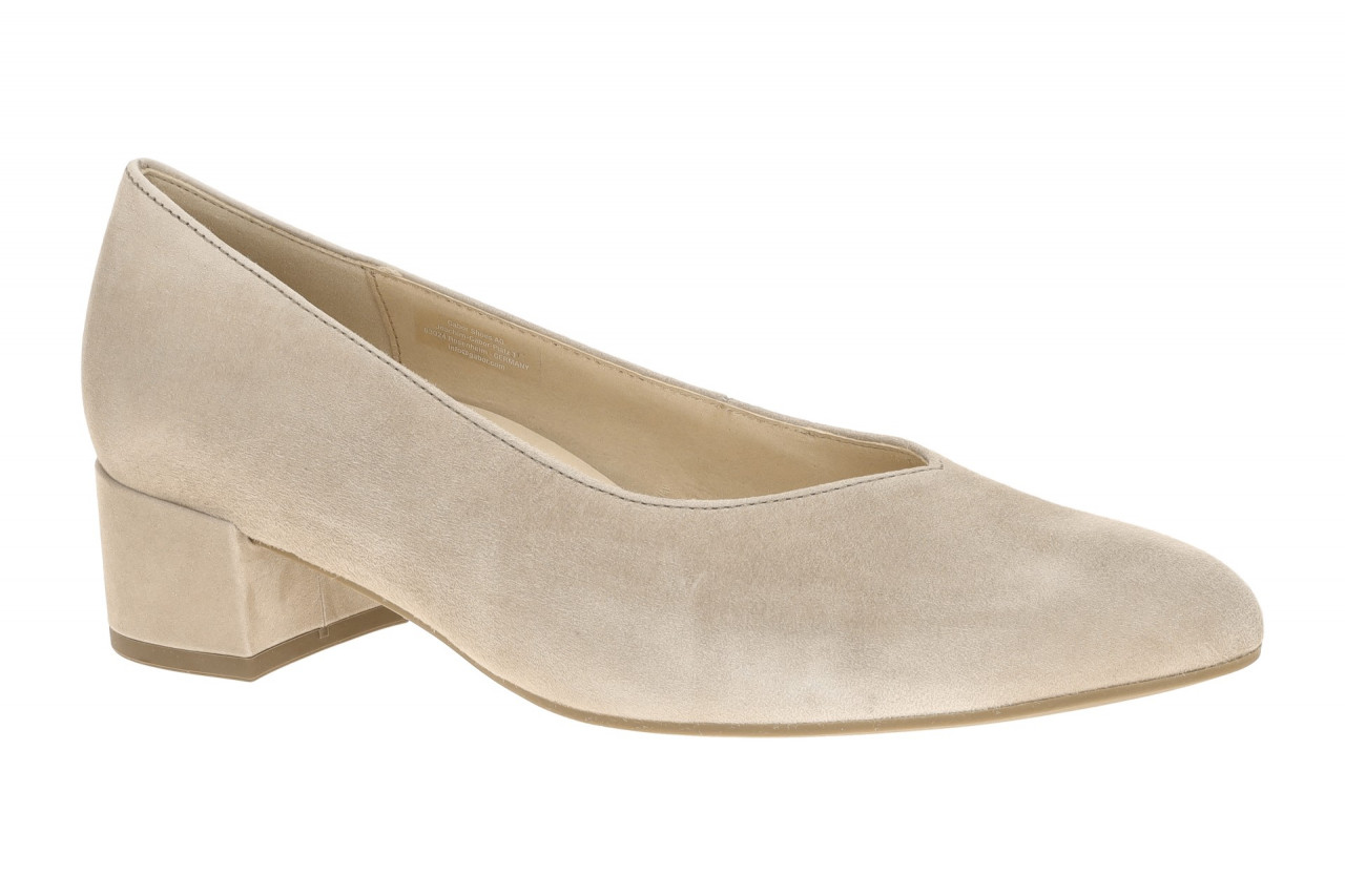 Gabor 3015.01 Damenschuhe Pumps Grau-Silk Echtleder Blockabsatz F - normal Weite 1 Gabor 3015.01 Damenschuhe Pumps Grau-Silk Echtleder Blockabsatz F - normal Weite