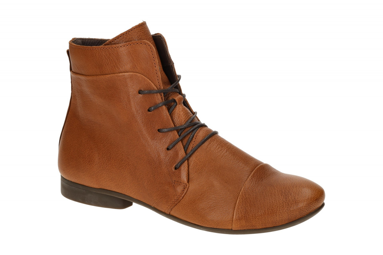 Think GUAD 2 Damen Stiefeletten in Cognac Braun - elegante Ankle Boots 1 Think GUAD 2 Damen Stiefeletten in Cognac Braun - elegante Ankle Boots