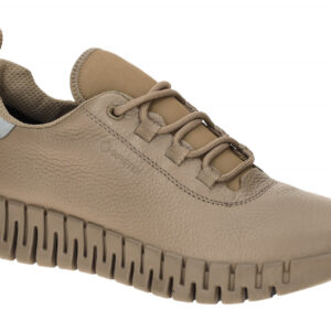 Ecco 21823301674 Gruuv GTX Damen Schn?r-Halbschuhe taupe braun wasserdicht un...