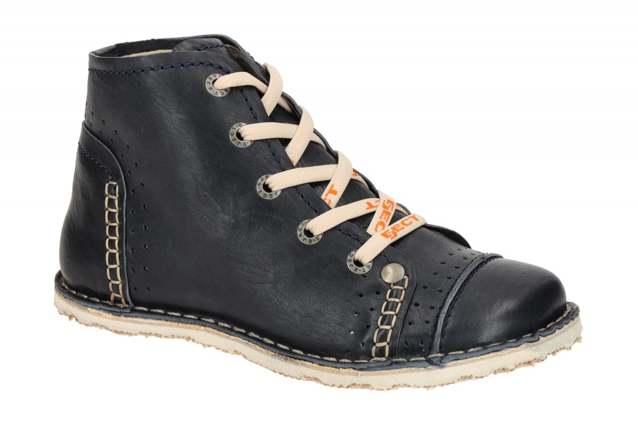Eject 9598/4.013 Damen Stiefeletten Blau Navy Echtleder Profilsohle 1 Eject 9598/4.013 Damen Stiefeletten Blau Navy Echtleder Profilsohle
