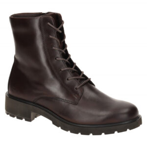 Ecco 23130301667 Damen Stiefeletten potting soil elegante Schn?r Boots