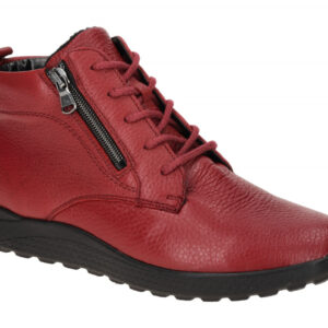 Waldl?ufer 778807 Rubinfarbene Damen Stiefeletten H-ALINA, Weit in Gr??e Normal