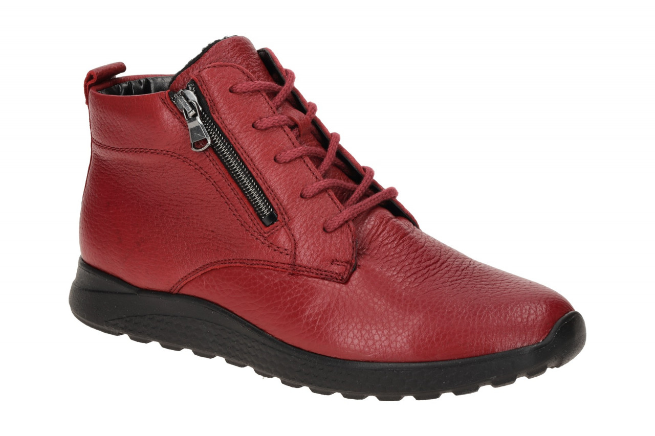 Waldl?ufer 778807 Rubinfarbene Damen Stiefeletten H-ALINA, Weit in Gr??e Normal 1 Waldl?ufer 778807 Rubinfarbene Damen Stiefeletten H-ALINA, Weit in Gr??e Normal