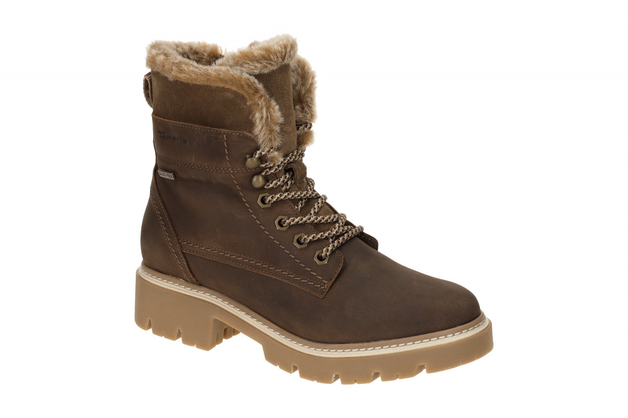 Tamaris Damen Winterstiefeletten 1-26275-43 in Braun Mocca - Warmfutter aus S... 1 Tamaris Damen Winterstiefeletten 1-26275-43 in Braun Mocca - Warmfutter aus S...