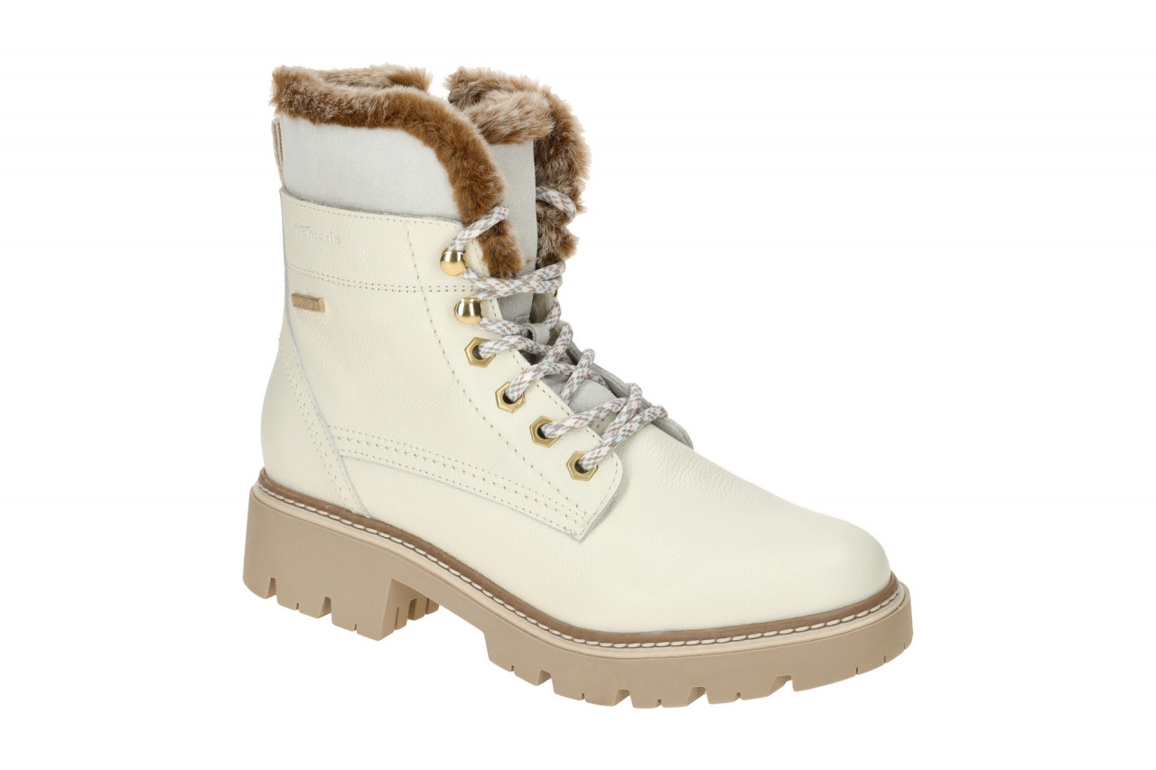 Tamaris Damen Winterstiefelette 1-26275-43 109 Wei? Warmfutter Schurwolle 1 Tamaris Damen Winterstiefelette 1-26275-43 109 Wei? Warmfutter Schurwolle