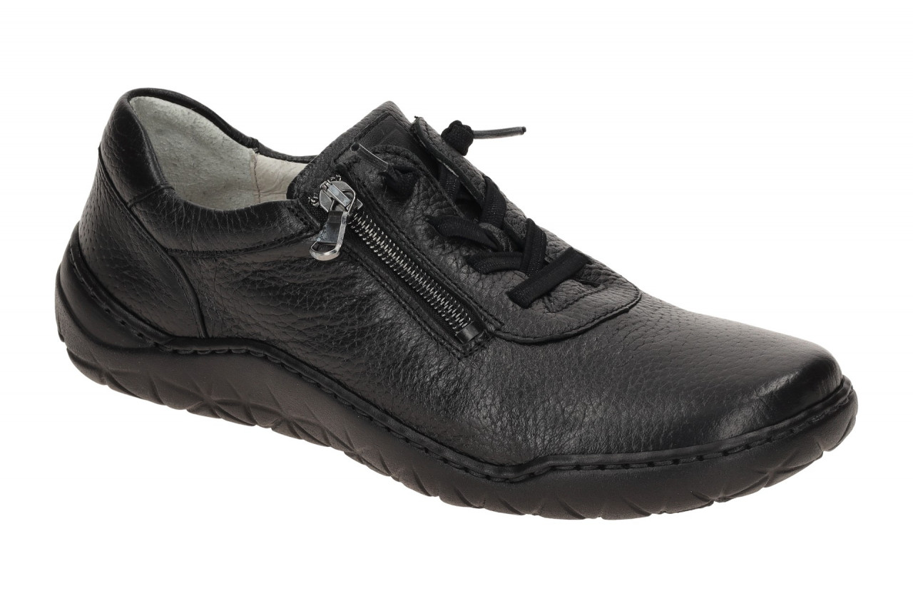 Waldl?ufer 612003 K-MILENA Damen Halbschuhe Schwarz Echtleder Bequem Fu?bett 1 Waldl?ufer 612003 K-MILENA Damen Halbschuhe Schwarz Echtleder Bequem Fu?bett