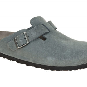 Birkenstock 1030874 BOSTON BS Damenschuhe grau Suede Leather & Soft Footbed