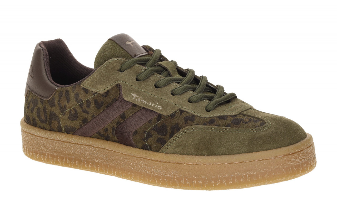 Tamaris 1-23723-44 792 Olive Gr?n Velourleder Plateau Sneaker 1 Tamaris 1-23723-44 792 Olive Gr?n Velourleder Plateau Sneaker