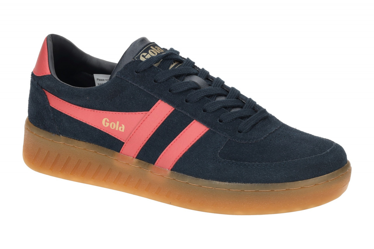 Gola CLA589EU Grand Slam Suede Damen Sneaker navy/coral/gum - Velourleder/Syn... 1 Gola CLA589EU Grand Slam Suede Damen Sneaker navy/coral/gum - Velourleder/Syn...