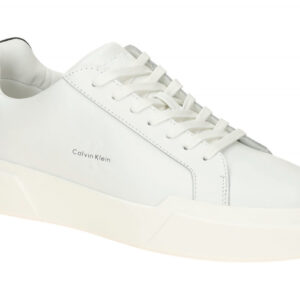 Calvin Klein Herrenschuhe YM01344 01W Chunky Cupsole - Laceup Wei?/Schwarz