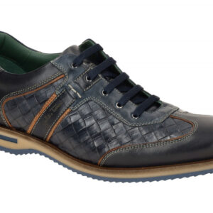 Galizio Torresi Herrenschuhe 312918 navy - Echtleder Schn?rschuhe - weich gep...