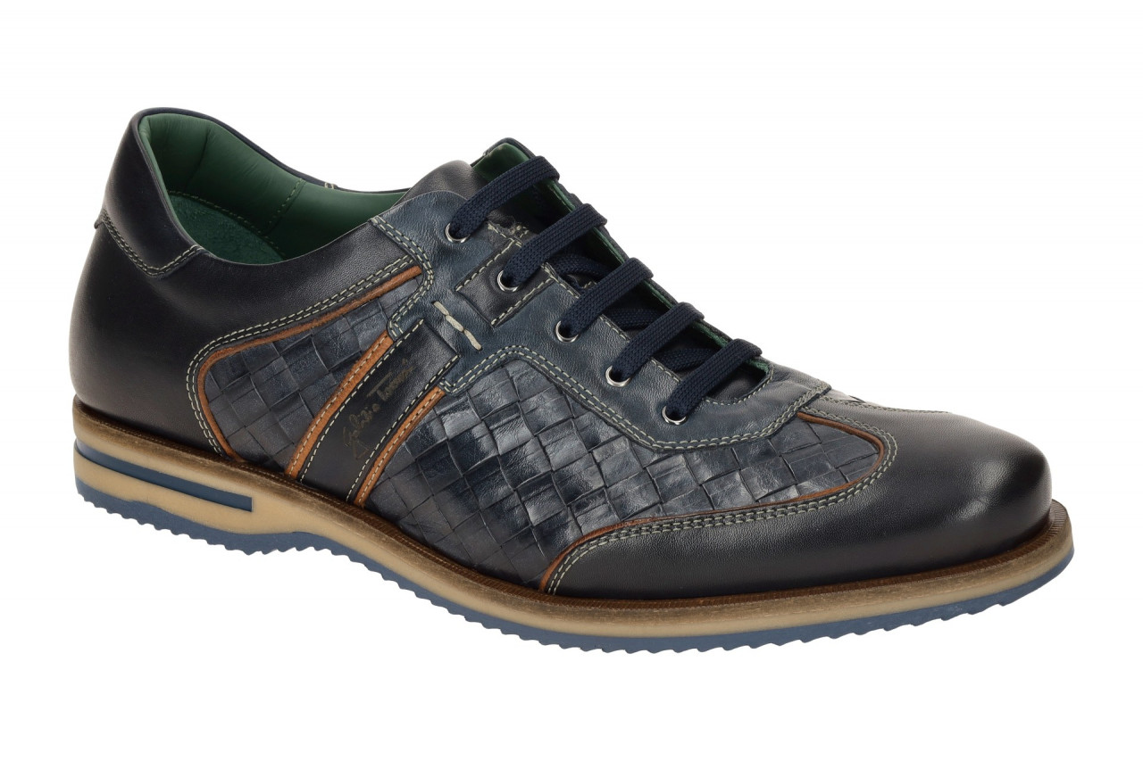 Galizio Torresi Herrenschuhe 312918 navy - Echtleder Schn?rschuhe - weich gep... 1 Galizio Torresi Herrenschuhe 312918 navy - Echtleder Schn?rschuhe - weich gep...