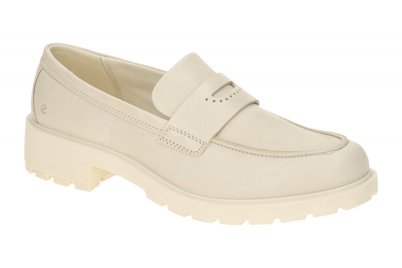 Ecco 23133301378 Metropole Vienna Women Loafer Beige Limestone Echtleder Dual... 1 Ecco 23133301378 Metropole Vienna Women Loafer Beige Limestone Echtleder Dual...