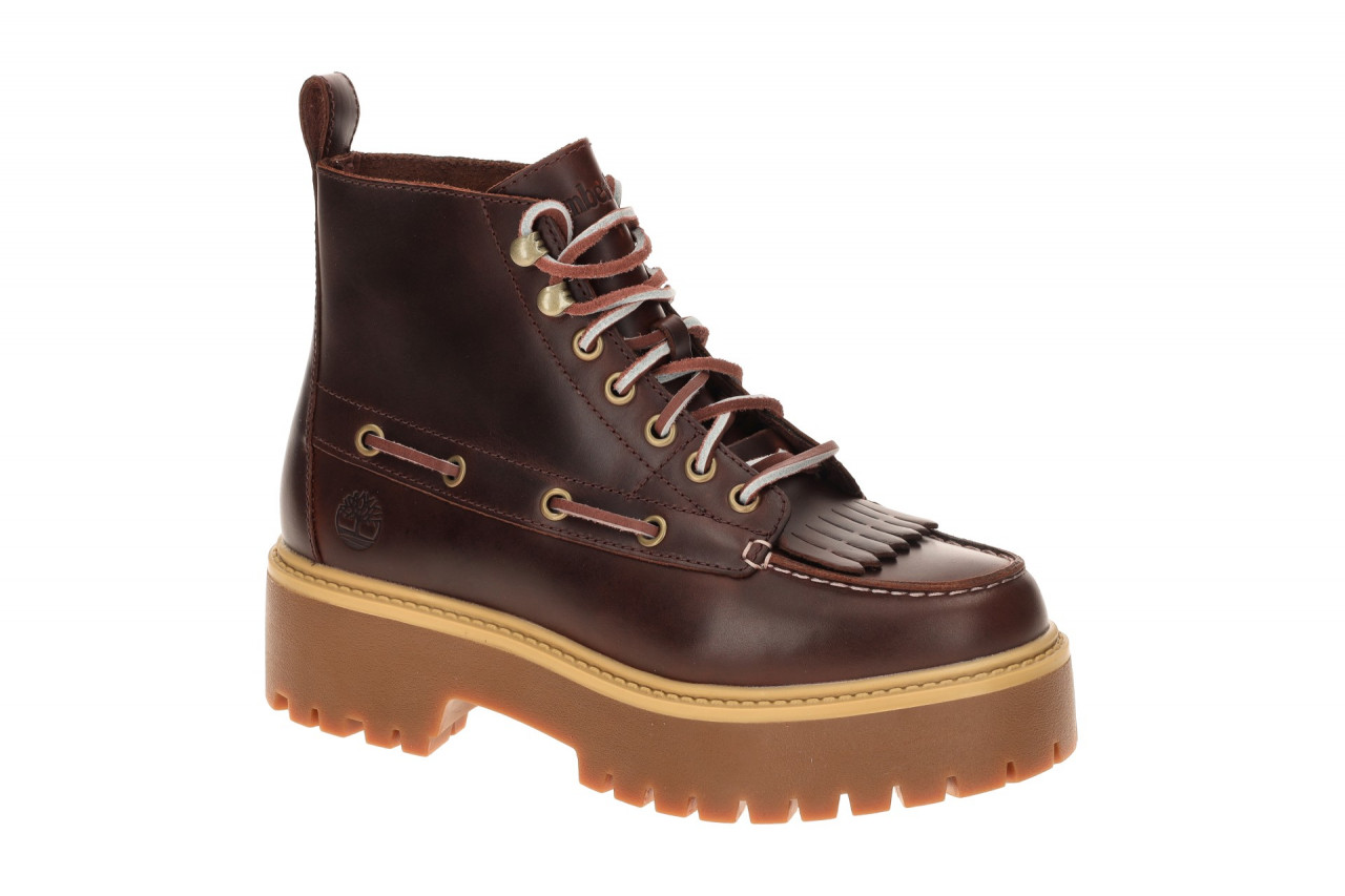 Timberland Damen Stiefeletten 0A27YZ EIW burgundy, bequeme Plateau Mokassin Boot 1 Timberland Damen Stiefeletten 0A27YZ EIW burgundy, bequeme Plateau Mokassin Boot
