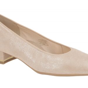 ara 12-21838 07 Beige Sand Pumps mit Glitzer, Lederfutter und extra weiter Pa...