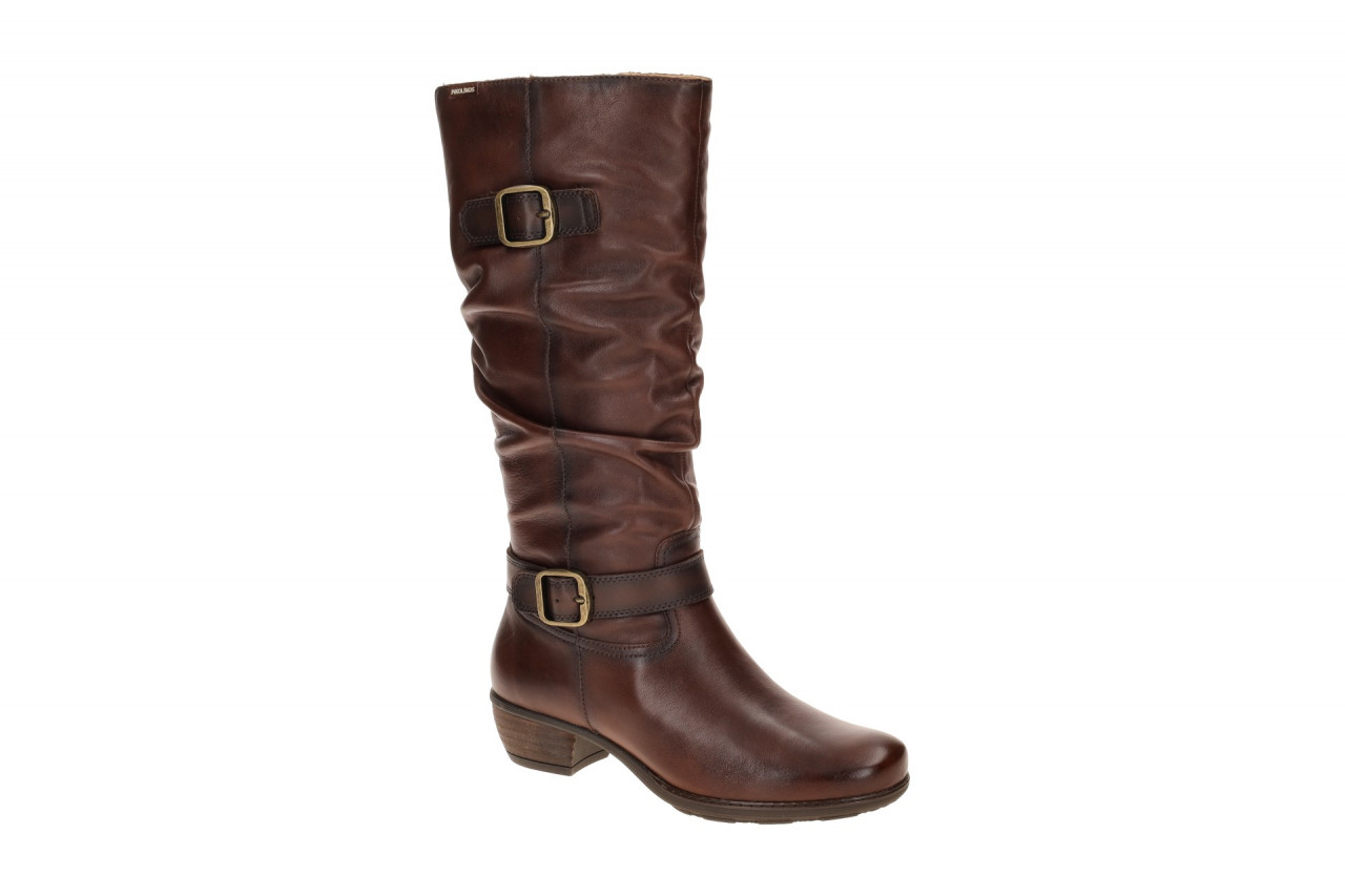Pikolinos W7P-9789C1 caoba UTIEL Damen Langschaft Stiefel Bikerstil 3cm Absatz 1 Pikolinos W7P-9789C1 caoba UTIEL Damen Langschaft Stiefel Bikerstil 3cm Absatz