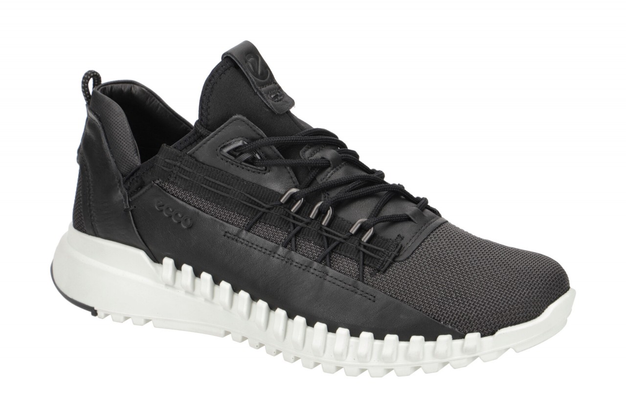 Ecco 803734 ZIPFLEX - MEN Herrenschuhe Sneakers Schwarz Moonless Textil/Mesh 1 Ecco 803734 ZIPFLEX - MEN Herrenschuhe Sneakers Schwarz Moonless Textil/Mesh