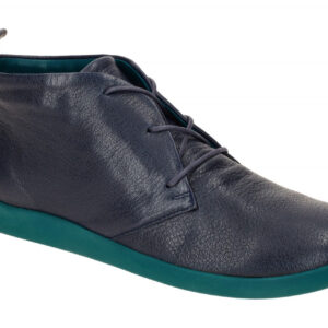 Think 1023-8000 Damen Halbschuhe navy - Echtleder, bequeme Schn?rung